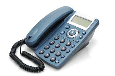 Digital telephone clipart