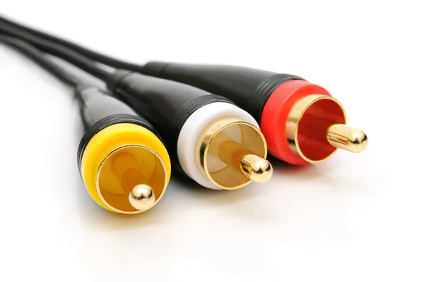Kabel met verbindingslijnen — Stockfoto