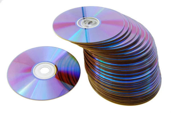 Лазерные диски — стоковое фото