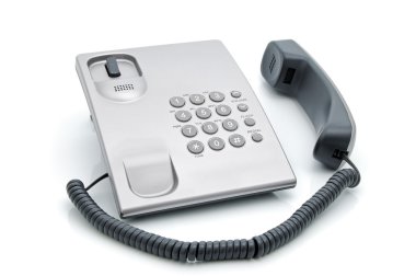 Desk telephone clipart