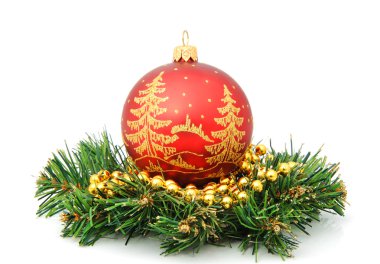 Christmas-tree decorations clipart