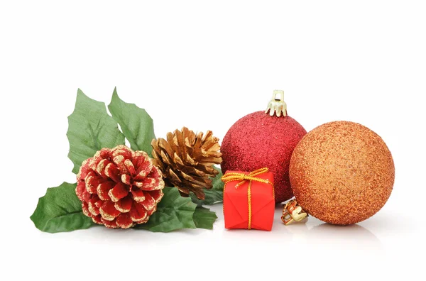 Karácsonyfa dekorációk — Stock Fotó