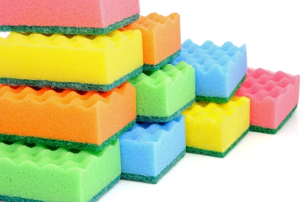 Cleaning sponges — Stock Photo, Image
