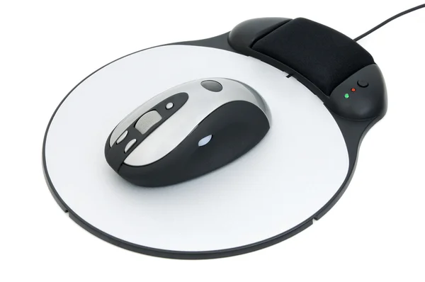 Mouse and pad — Stock Photo, Image