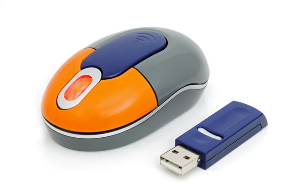 Mouse del computer wireless — Foto Stock