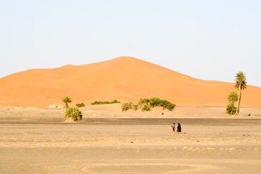 Fas çöl dunes peyzaj