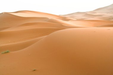 Moroccan desert dune background clipart