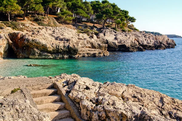 Adriatische kust — Stockfoto
