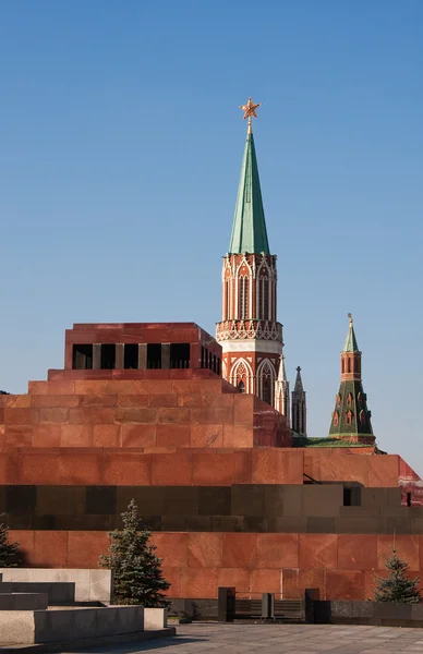 Mausoleo sulla Piazza Rossa a Mosca — Foto Stock