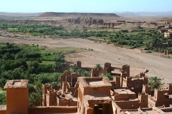 在摩洛哥 kasbah ait 本 haddou — 图库照片