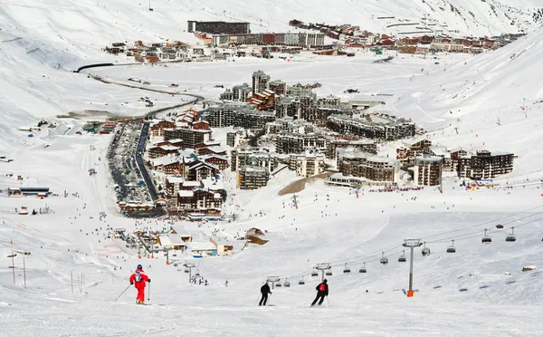 Ski resort Tignes. France — Stock Photo, Image