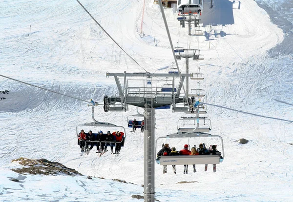 Frankreich. Skigebiet val d 'izere — Stockfoto