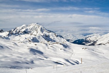 Fransa. Kayak Merkezi Val d'Izere