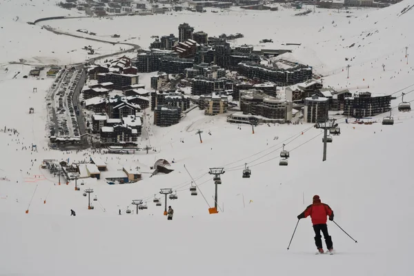 stock image Ski resort Tignes. France