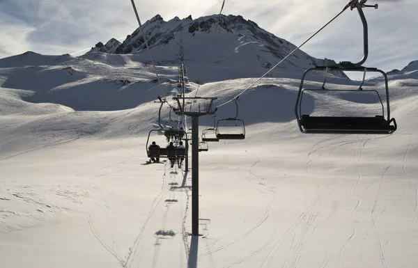 França. Estância de esqui Val d 'Izere — Fotografia de Stock