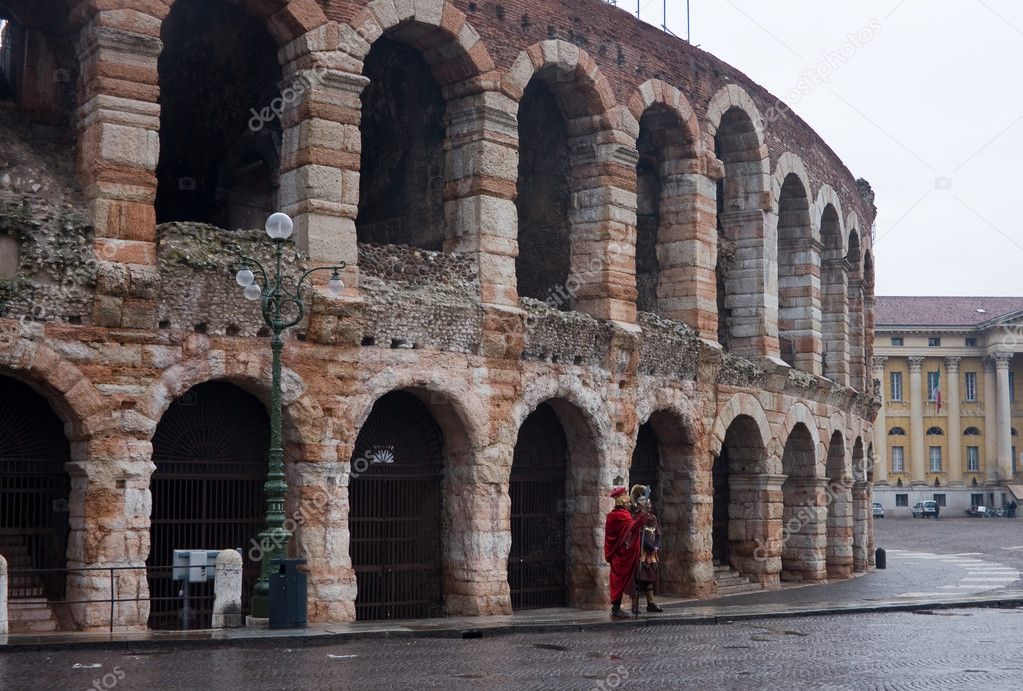 Colosseum. Verona — Stock Photo © nikolpetr #1442908