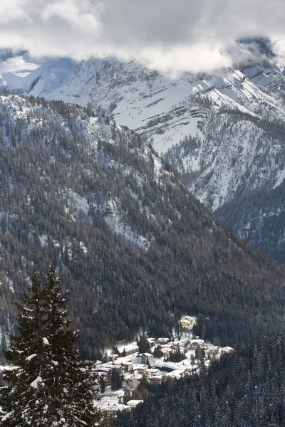 Madonna di campiglio Ski resort — Stok fotoğraf