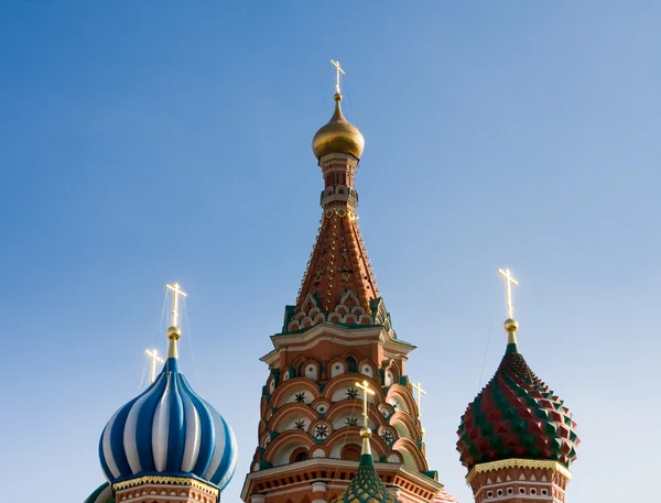Moskou; St. Basil's Cathedral — Stockfoto