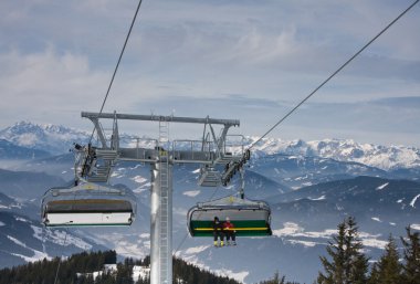 Ski resort schladming. Avusturya