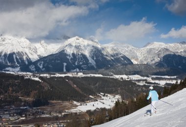 Ski resort schladming. Avusturya