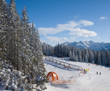 Ski resort schladming. Avusturya