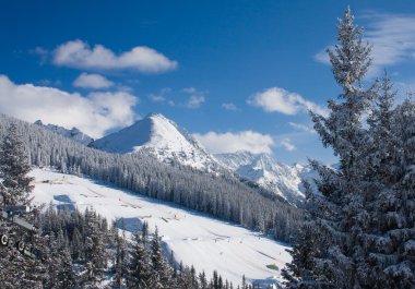 Ski resort schladming. Avusturya