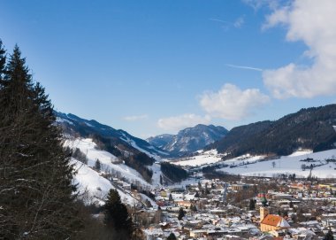 Ski resort schladming. Avusturya