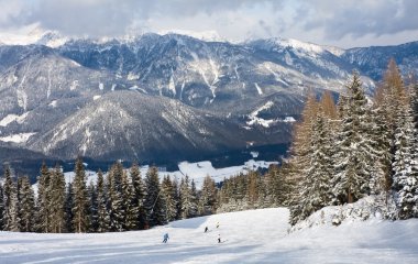 Ski resort schladming. Avusturya