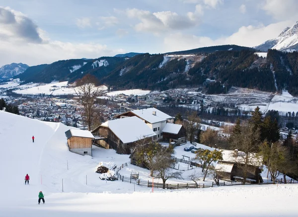 スキー リゾート シュラート ミンク。オーストリア — ストック写真