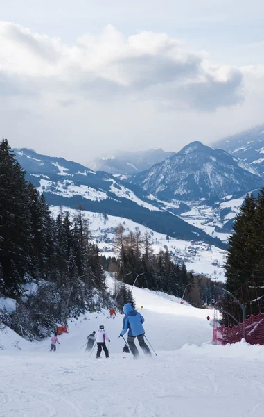 스키 리조트 밍입니다. 오스트리아 — 스톡 사진