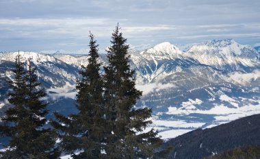 Ski resort schladming. Avusturya