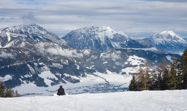 Estación de esquí Schladming. Austria — Foto de Stock