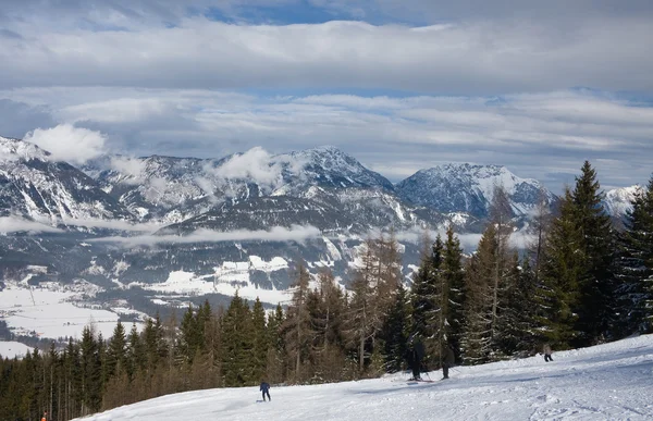 Ski resort Schladming . Austria Stock Photo