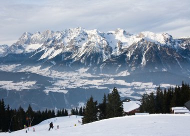 Ski resort schladming. Avusturya