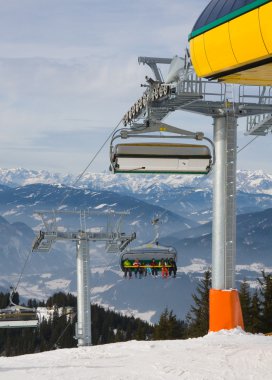 Ski resort schladming. Avusturya