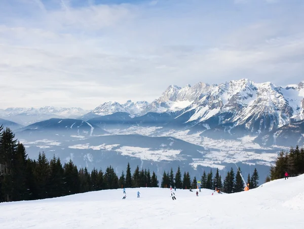 Ski resort schladming. Avusturya — Stok fotoğraf