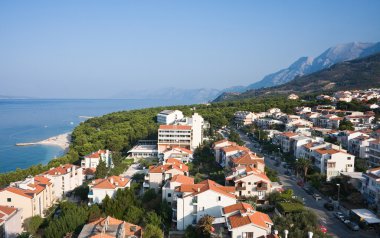 Makarska tesisi. Hırvatistan