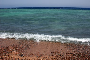 Mısır dahab, Sina Yarımadası. Kızıl Deniz.