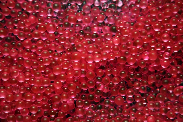 Muitas pequenas bolas vermelhas — Fotografia de Stock