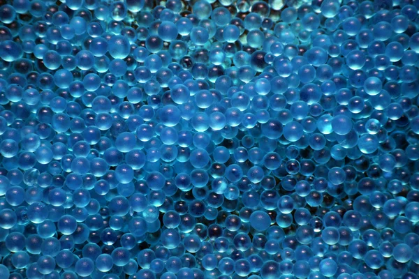 많은 작은 어두운 파란 공 — 스톡 사진
