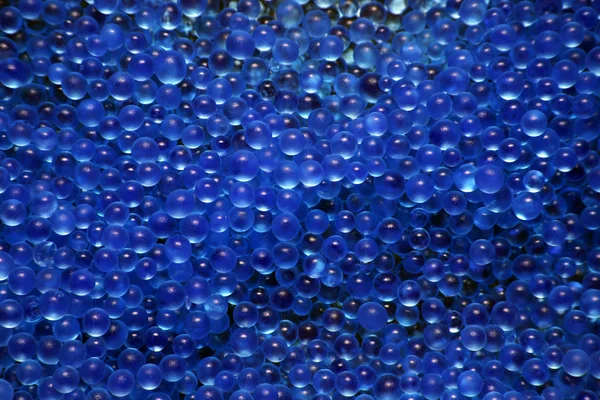 많은 작은 어두운 파란 공 — 스톡 사진