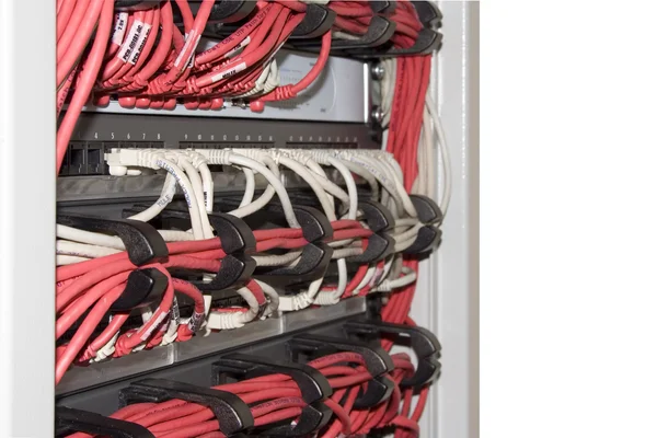 Structured cabling system — Stock Photo, Image