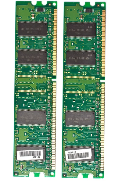 Модуль памяти компьютера — стоковое фото