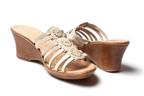 Pair of woman shoes — Stock Photo, Image