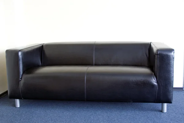 Läder office soffa — Stockfoto