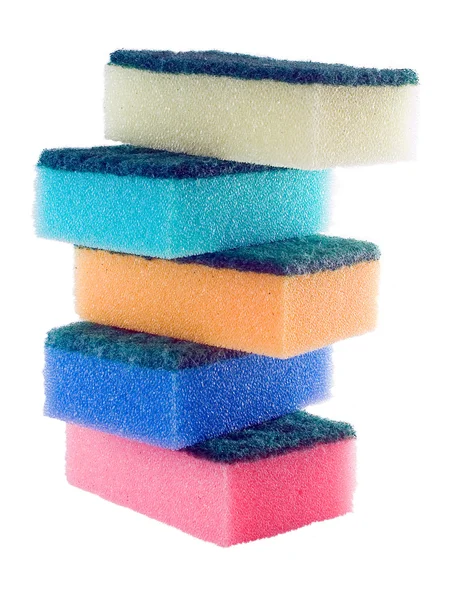 stock image Lot of color sponge