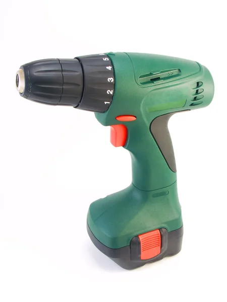 Green hand drill — Stock Photo, Image