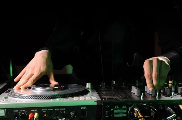 DJ müzik gece kulübü — Stok fotoğraf