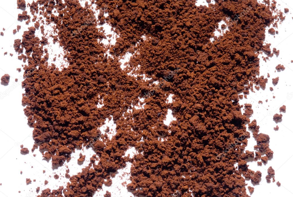 Instant coffee powder background