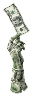 Money hands clipart